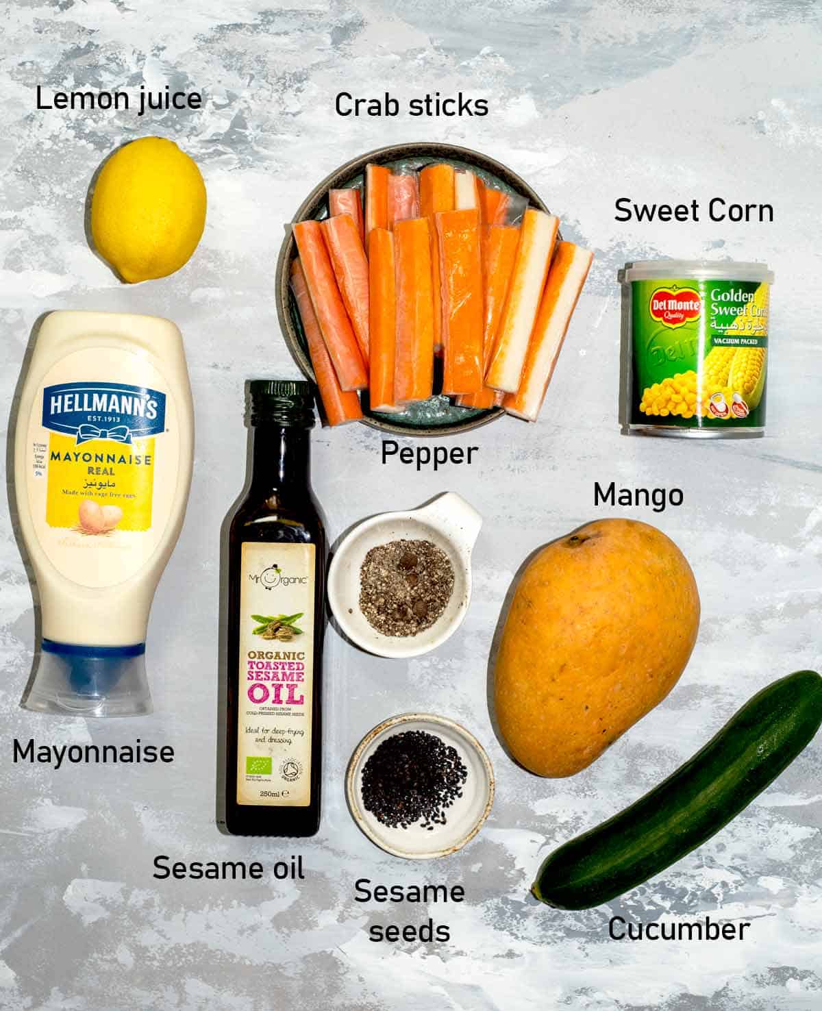kani mango salad ingredients