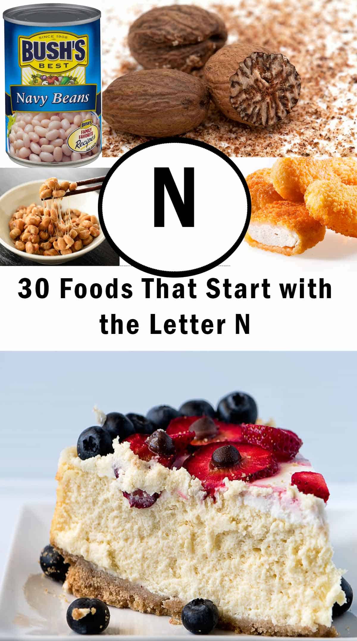 foods that start with n