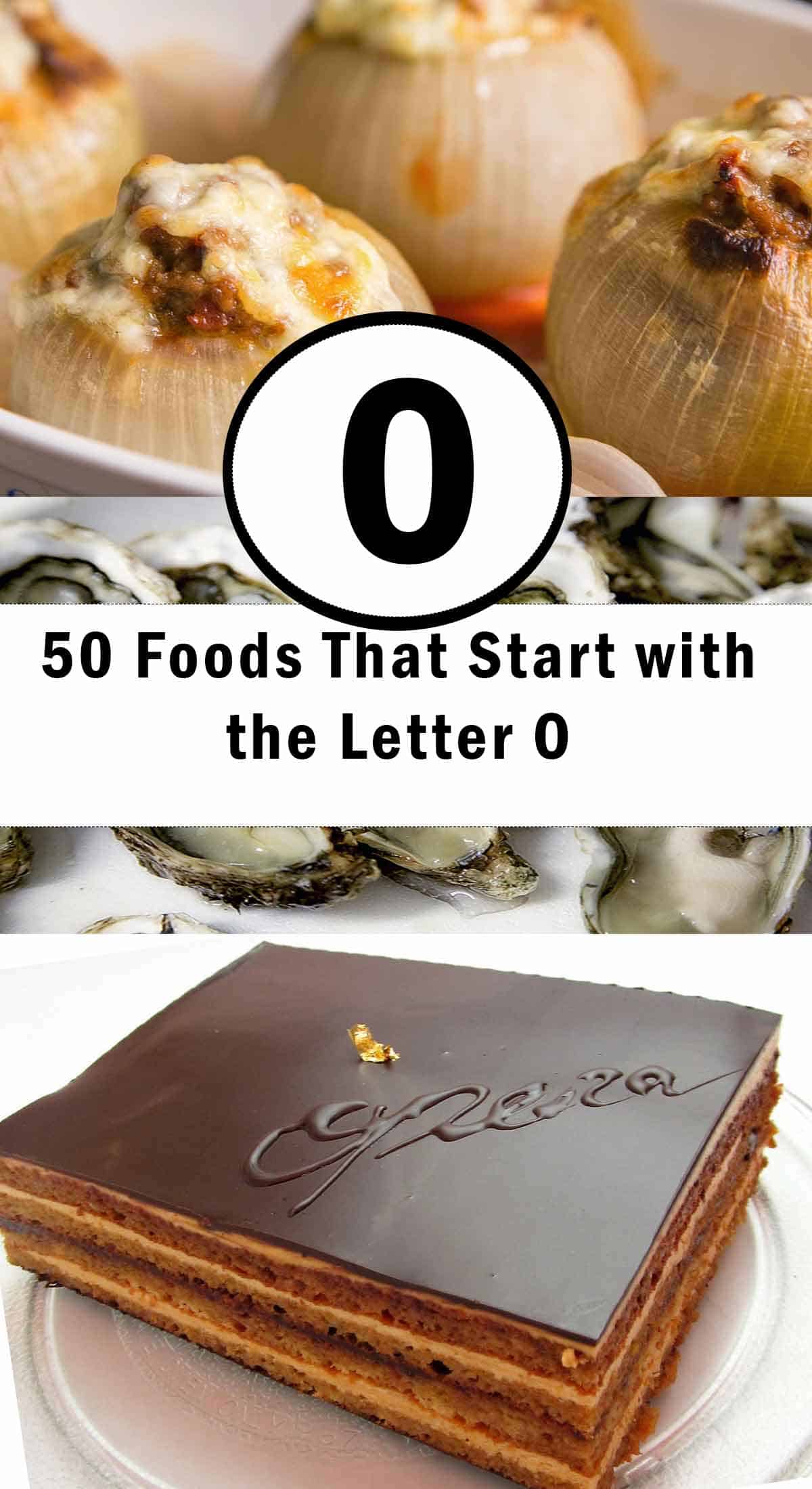 foods that start with O