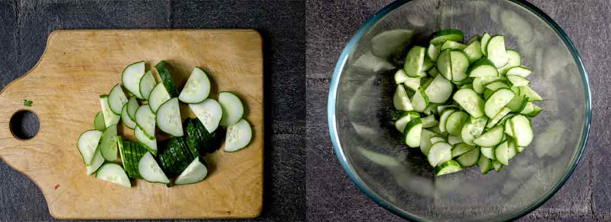 how to make cucumber tomato salad