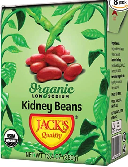 Jack’s Organic Kidney Beans