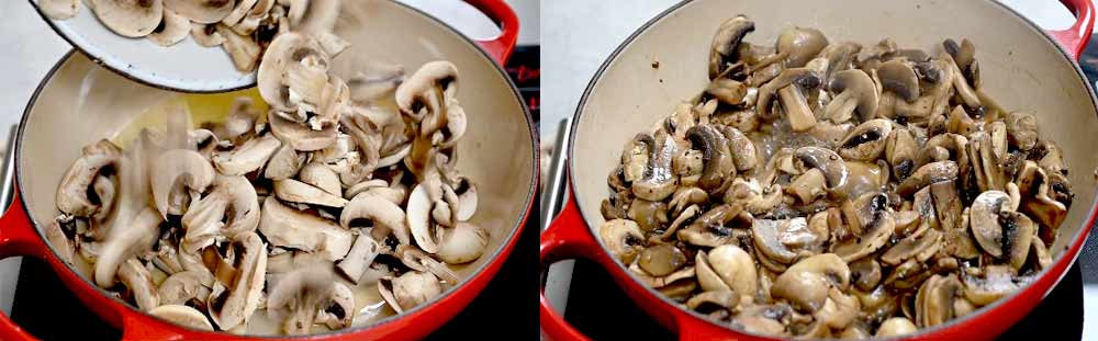 how to saute mushrooms