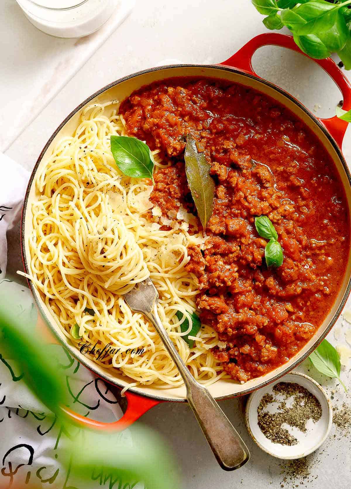 how to thicken spaghetti sauce
