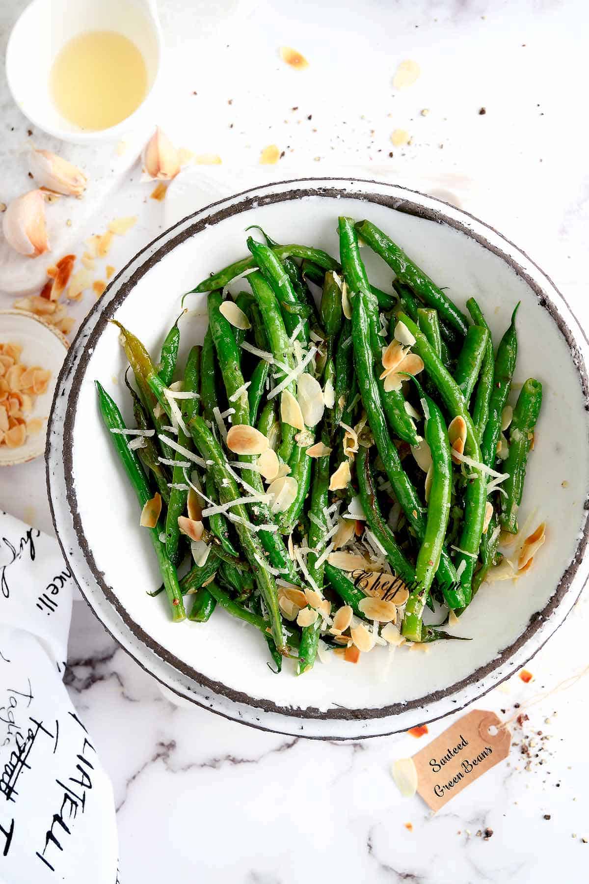 sauteed green beans with garlic