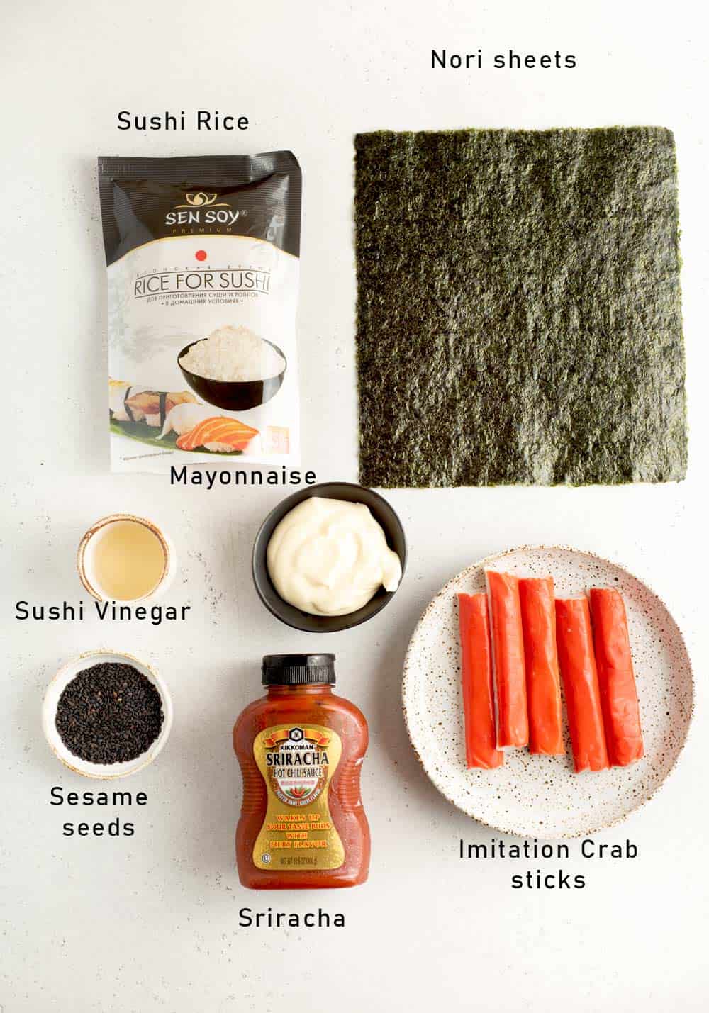 spicy crab roll ingredients