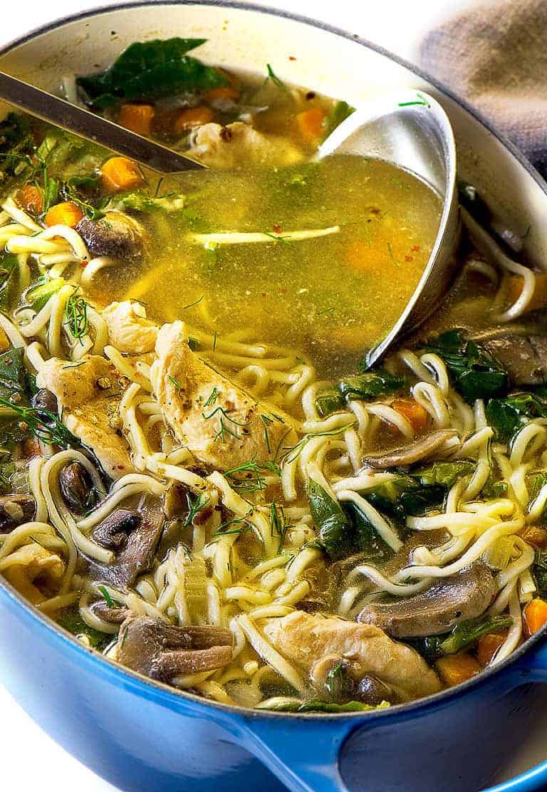 best noodles for chicken noodle soup