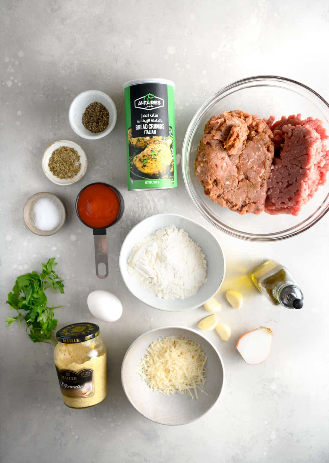 Spaghetti and Meatballs Recipe ingredients
