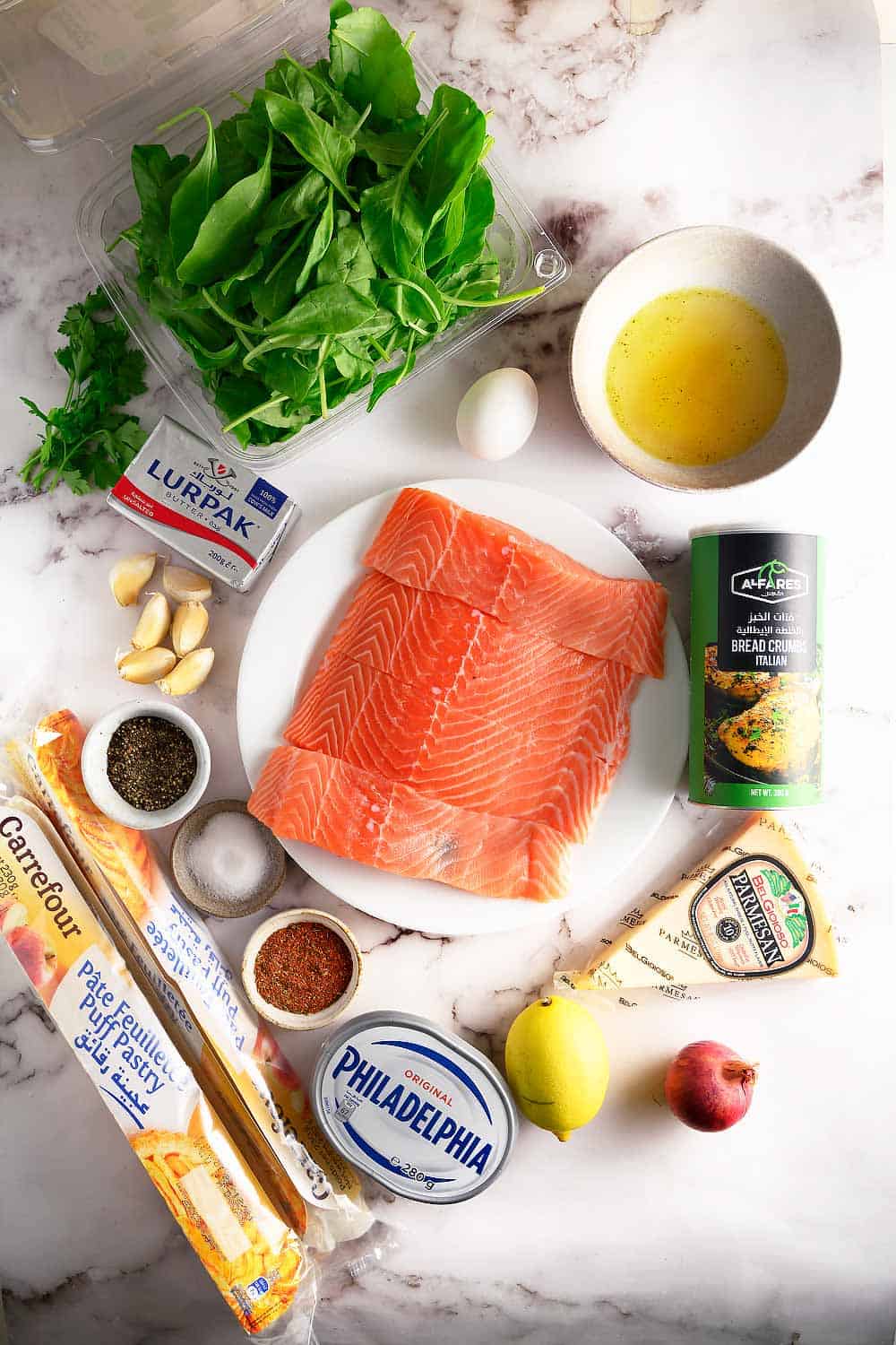 salmon wellington recipe ingredients
