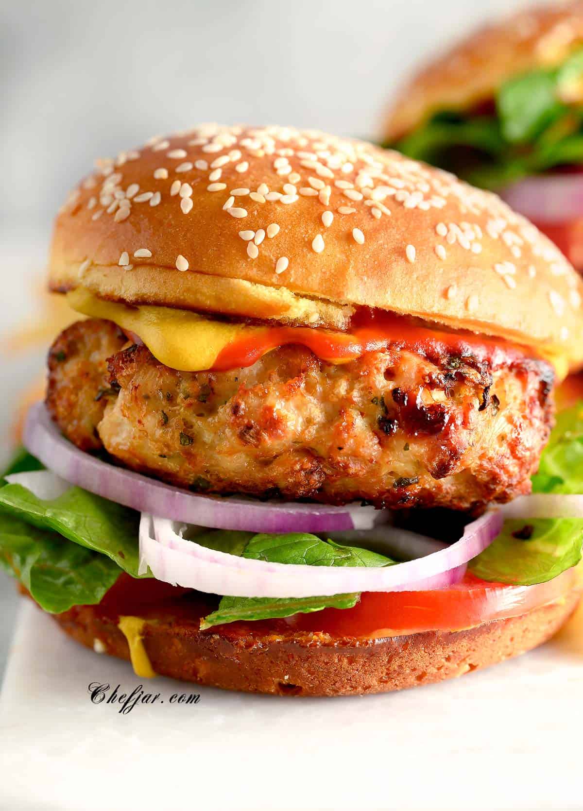 Ground Chicken Burgers Chefjar