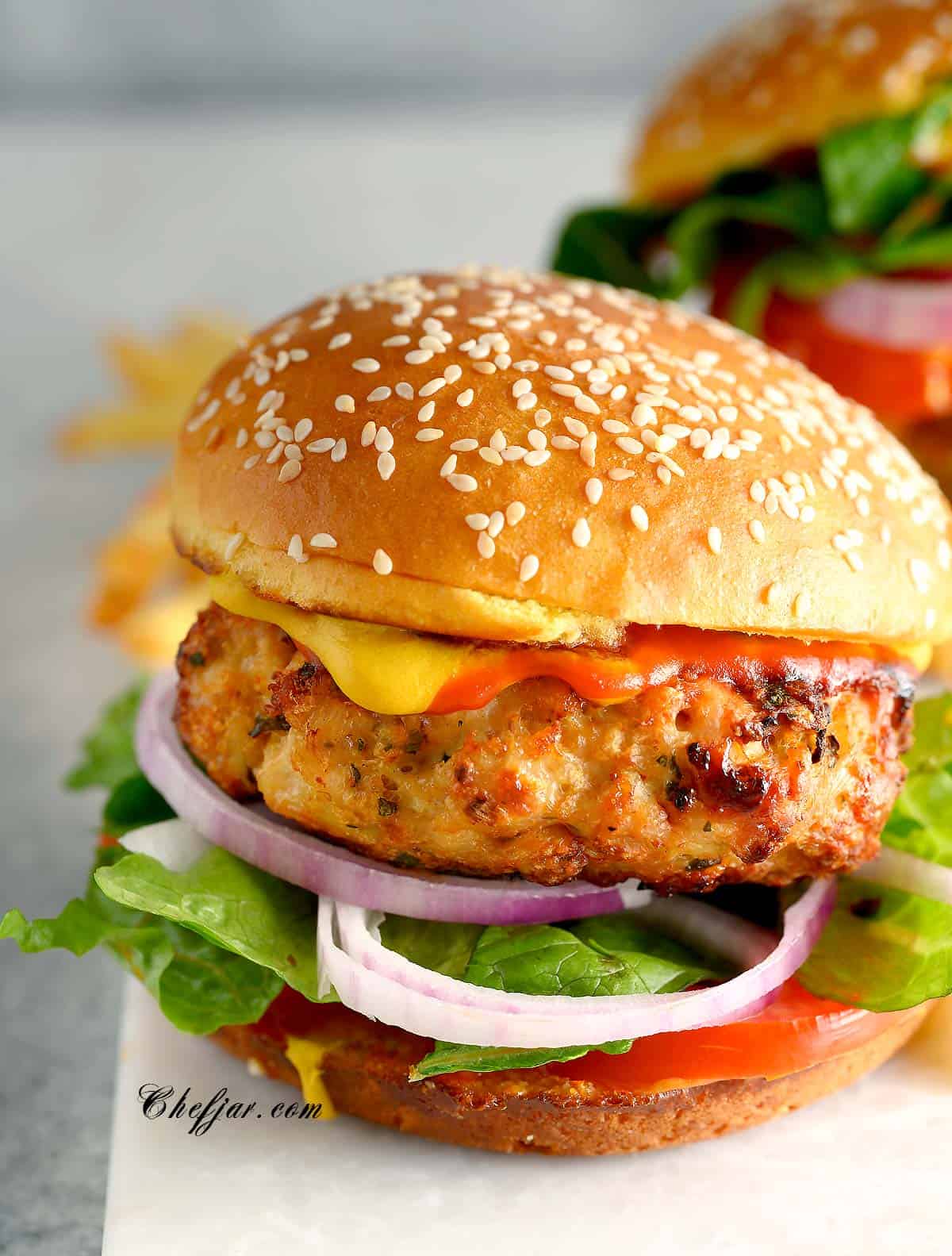 Ground Chicken Burgers Chefjar