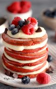 red velvet pancake recipe