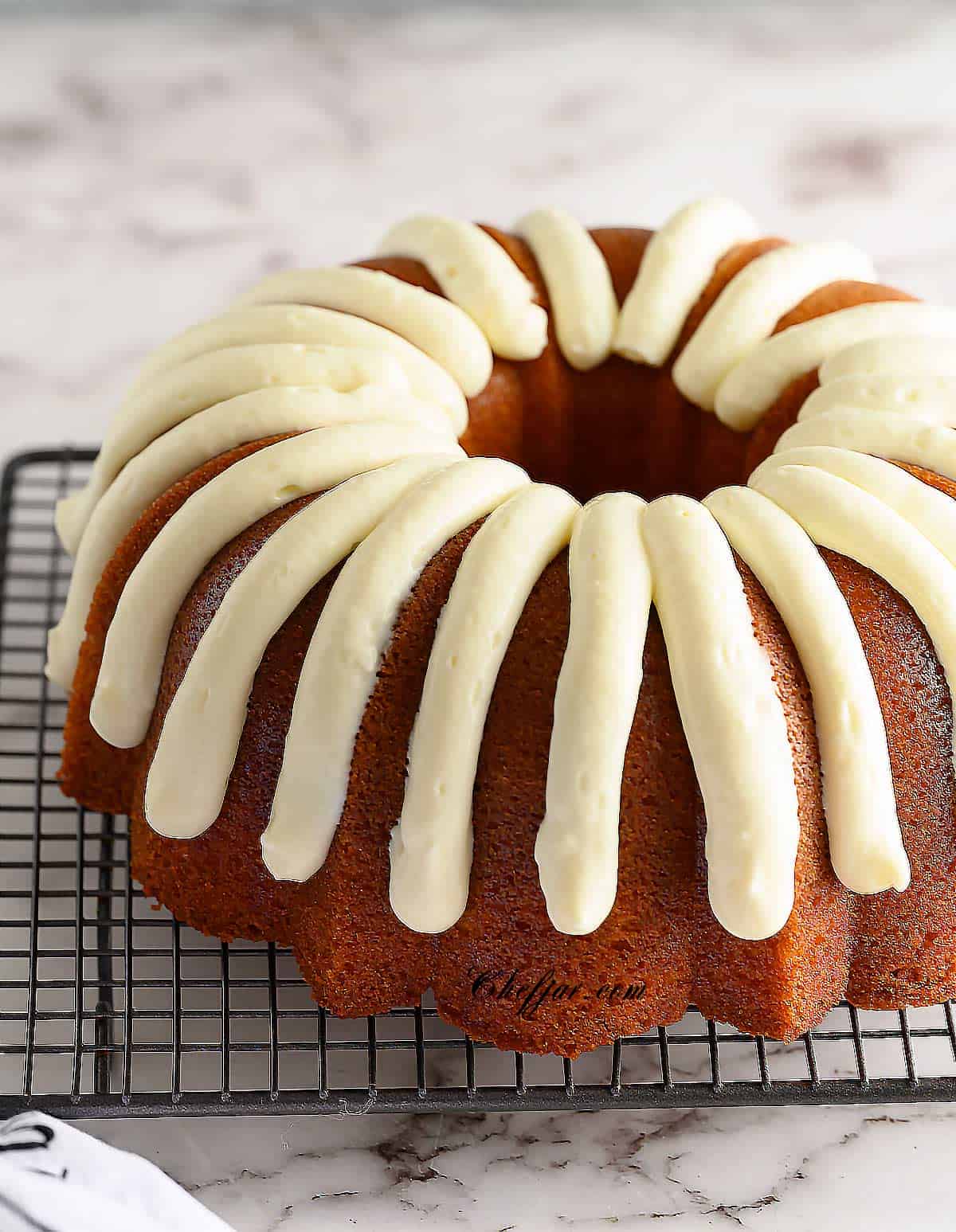 Vanilla Bundt Cake from Scratch - Chefjar