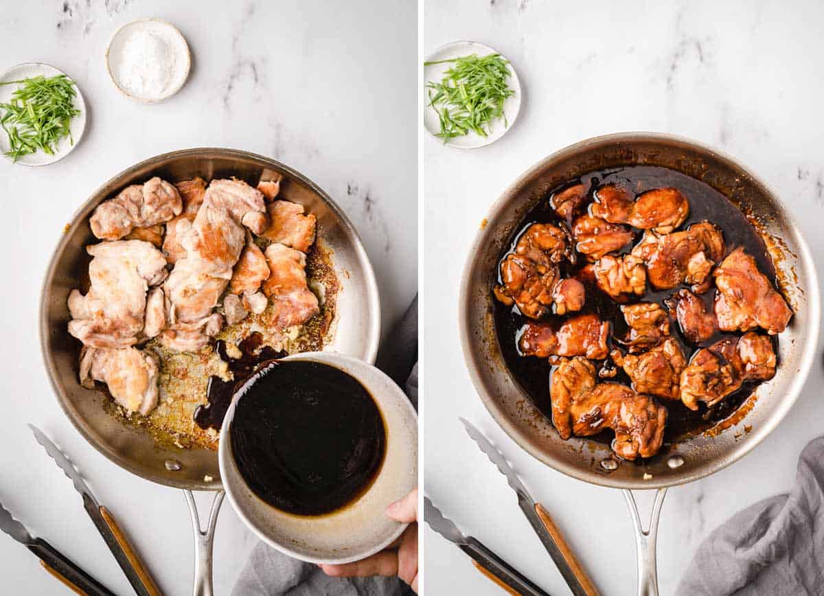 Step by step instructions how to make  Panda Express Teriyaki Chicken.