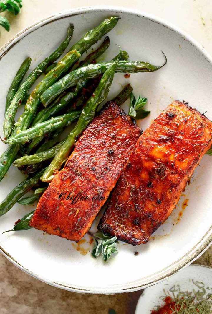Baked Dijon Salmon Chefjar baked-dijon-salmon-chefjar