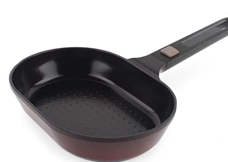 Neoflam MyPan 11” Ceramic Non-stick Frying Fish Pan With Detachable Handle