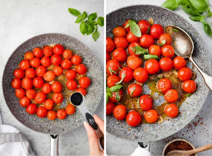 Blistered Tomatoes - Chefjar